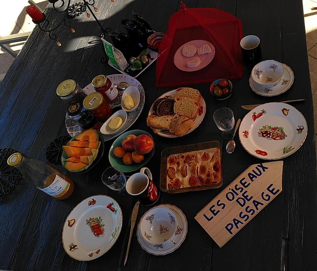 Bed and Breakfast Les Oiseaux De Passage Gignac  Esterno foto